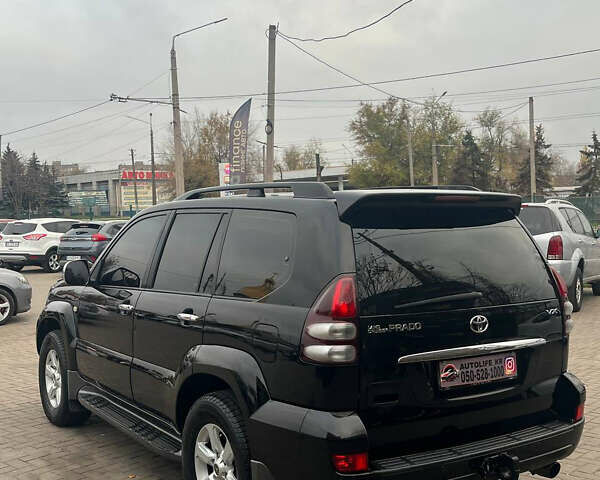 Чорний Тойота Ленд Крузер Прадо, об'ємом двигуна 4 л та пробігом 258 тис. км за 13999 $, фото 3 на Automoto.ua