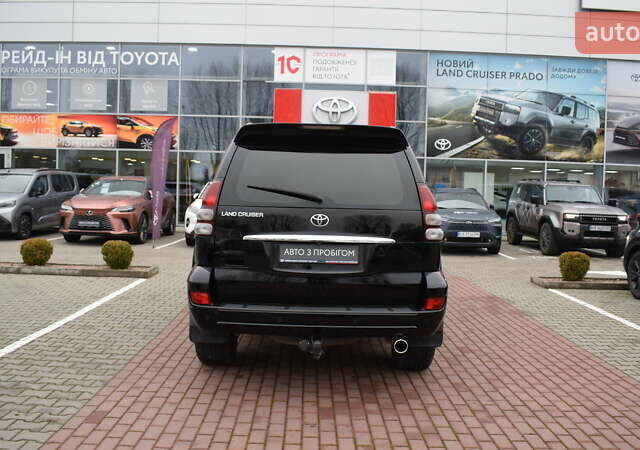 Черный Тойота Ленд Крузер Прадо, объемом двигателя 4 л и пробегом 231 тыс. км за 13900 $, фото 3 на Automoto.ua