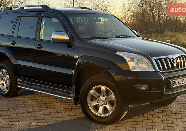 Черный Тойота Ленд Крузер Прадо, объемом двигателя 4 л и пробегом 270 тыс. км за 13500 $, фото 1 на Automoto.ua