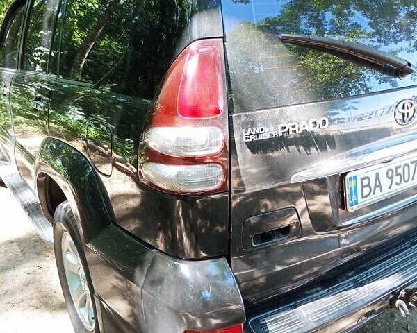 Черный Тойота Ленд Крузер Прадо, объемом двигателя 2.69 л и пробегом 286 тыс. км за 13500 $, фото 15 на Automoto.ua