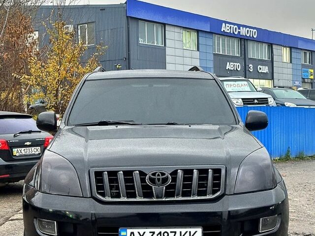 Черный Тойота Ленд Крузер Прадо, объемом двигателя 4 л и пробегом 350 тыс. км за 14999 $, фото 1 на Automoto.ua