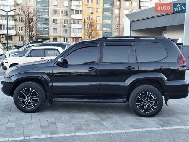 Черный Тойота Ленд Крузер Прадо, объемом двигателя 4 л и пробегом 252 тыс. км за 13950 $, фото 4 на Automoto.ua