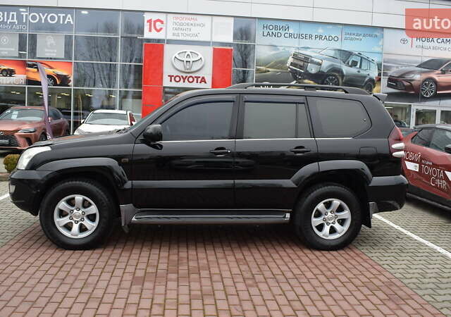 Черный Тойота Ленд Крузер Прадо, объемом двигателя 4 л и пробегом 231 тыс. км за 13900 $, фото 2 на Automoto.ua