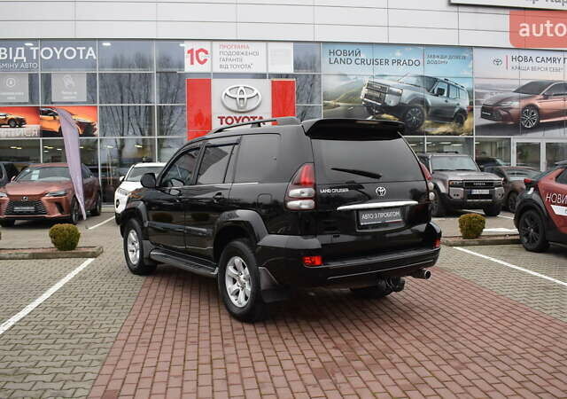 Черный Тойота Ленд Крузер Прадо, объемом двигателя 4 л и пробегом 231 тыс. км за 13900 $, фото 1 на Automoto.ua