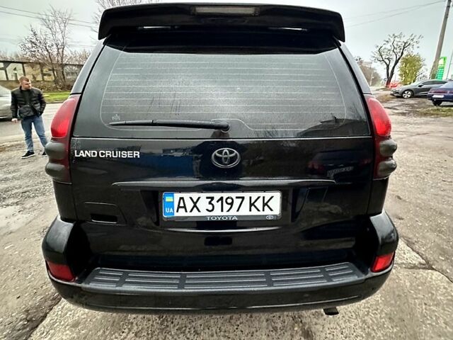 Черный Тойота Ленд Крузер Прадо, объемом двигателя 4 л и пробегом 350 тыс. км за 14999 $, фото 4 на Automoto.ua