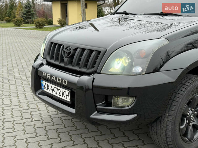 Черный Тойота Ленд Крузер Прадо, объемом двигателя 4 л и пробегом 327 тыс. км за 13800 $, фото 3 на Automoto.ua