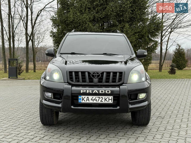 Черный Тойота Ленд Крузер Прадо, объемом двигателя 4 л и пробегом 327 тыс. км за 13800 $, фото 1 на Automoto.ua