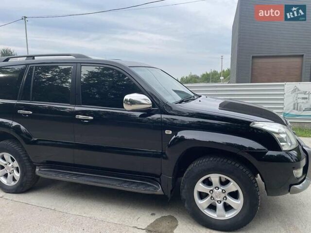 Черный Тойота Ленд Крузер Прадо, объемом двигателя 4 л и пробегом 292 тыс. км за 15500 $, фото 2 на Automoto.ua