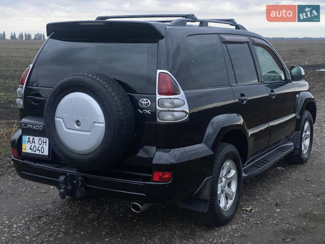 Черный Тойота Ленд Крузер Прадо, объемом двигателя 3.96 л и пробегом 419 тыс. км за 15900 $, фото 4 на Automoto.ua