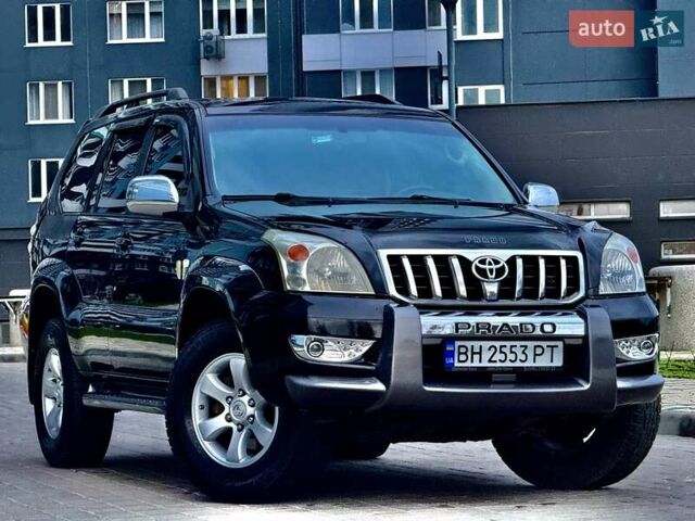 Черный Тойота Ленд Крузер Прадо, объемом двигателя 4 л и пробегом 331 тыс. км за 10999 $, фото 18 на Automoto.ua