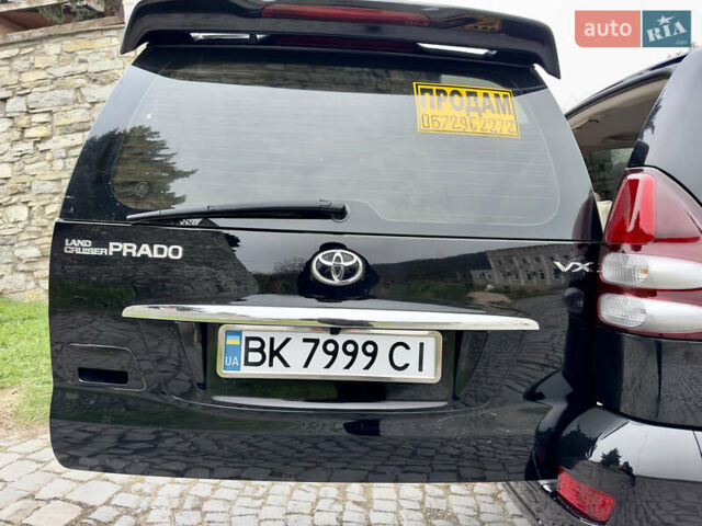 Черный Тойота Ленд Крузер Прадо, объемом двигателя 4 л и пробегом 285 тыс. км за 15800 $, фото 104 на Automoto.ua