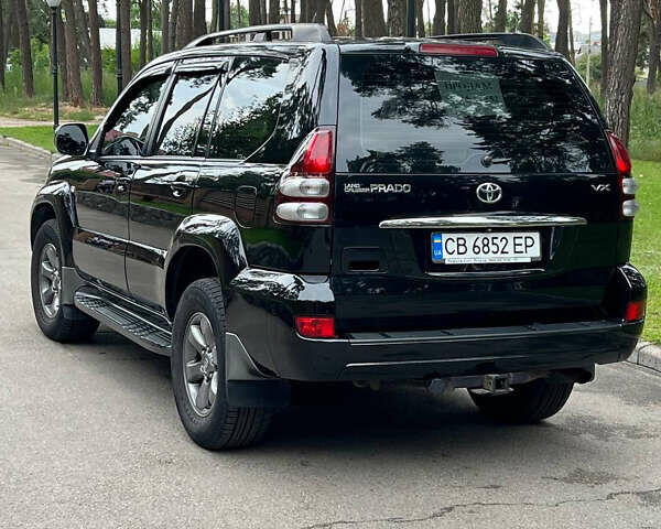 Тойота Ленд Крузер Прадо 2007 в Чернигове на Automoto.ua Черный Тойота Ленд Крузер Прадо, объемом двигателя 4 л и пробегом 440 тыс. км за 13500 $, фото 9 на Automoto.ua