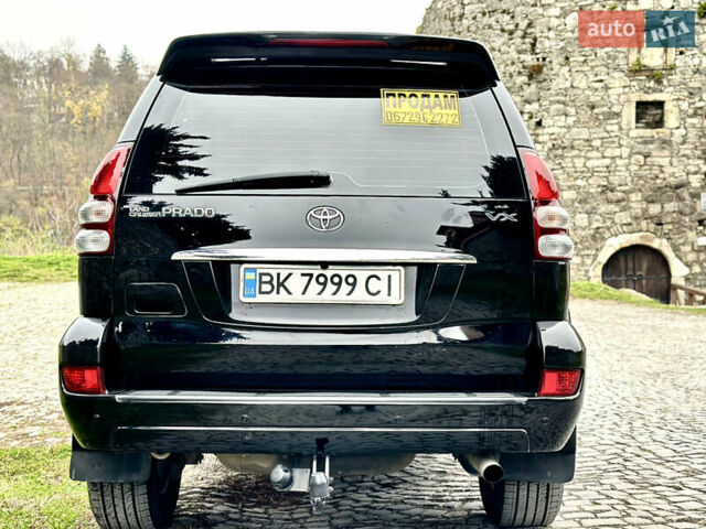 Черный Тойота Ленд Крузер Прадо, объемом двигателя 4 л и пробегом 285 тыс. км за 15800 $, фото 4 на Automoto.ua