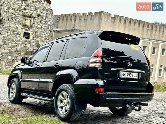 Черный Тойота Ленд Крузер Прадо, объемом двигателя 4 л и пробегом 285 тыс. км за 15800 $, фото 3 на Automoto.ua