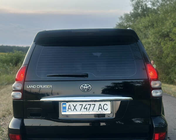Черный Тойота Ленд Крузер Прадо, объемом двигателя 4 л и пробегом 200 тыс. км за 16500 $, фото 2 на Automoto.ua