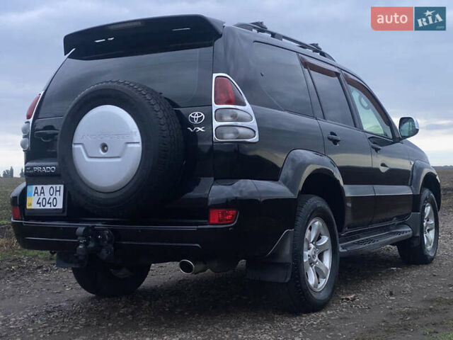 Черный Тойота Ленд Крузер Прадо, объемом двигателя 3.96 л и пробегом 419 тыс. км за 15900 $, фото 5 на Automoto.ua