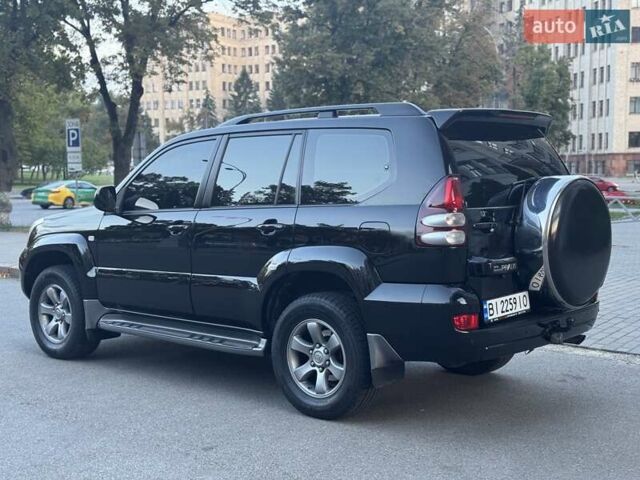 Черный Тойота Ленд Крузер Прадо, объемом двигателя 4 л и пробегом 220 тыс. км за 14300 $, фото 3 на Automoto.ua