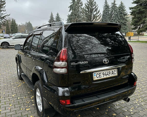 Черный Тойота Ленд Крузер Прадо, объемом двигателя 4 л и пробегом 207 тыс. км за 18300 $, фото 5 на Automoto.ua