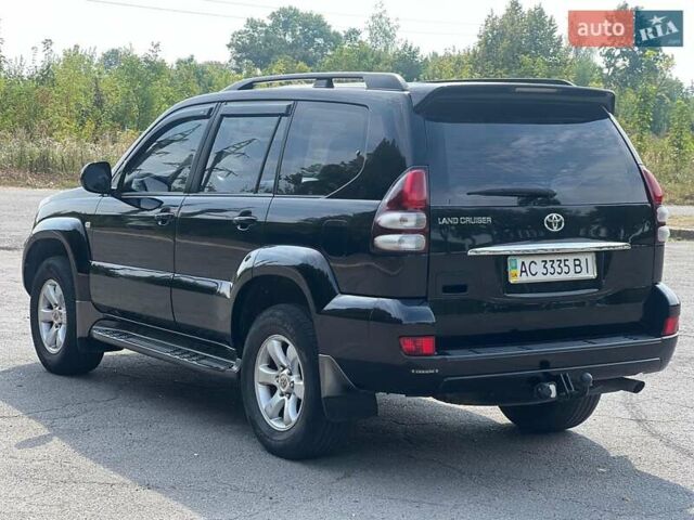 Чорний Тойота Ленд Крузер Прадо, об'ємом двигуна 4 л та пробігом 280 тис. км за 15000 $, фото 6 на Automoto.ua