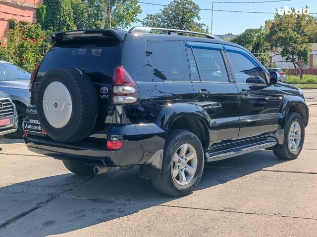 Черный Тойота Ленд Крузер Прадо, объемом двигателя 4 л и пробегом 355 тыс. км за 15990 $, фото 7 на Automoto.ua