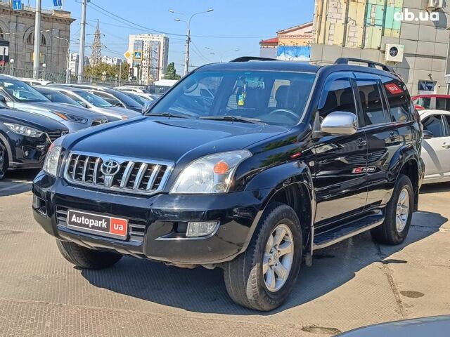 Черный Тойота Ленд Крузер Прадо, объемом двигателя 4 л и пробегом 355 тыс. км за 15990 $, фото 2 на Automoto.ua