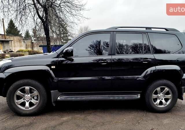 Черный Тойота Ленд Крузер Прадо, объемом двигателя 3.96 л и пробегом 170 тыс. км за 18700 $, фото 4 на Automoto.ua