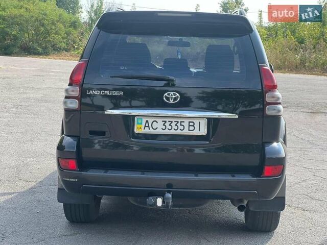 Чорний Тойота Ленд Крузер Прадо, об'ємом двигуна 4 л та пробігом 280 тис. км за 15000 $, фото 7 на Automoto.ua