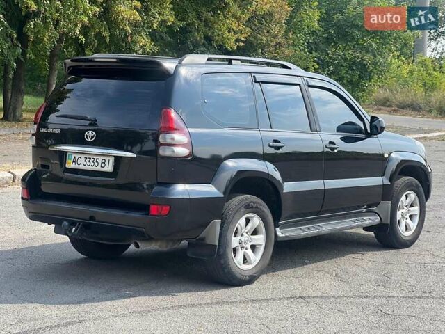 Чорний Тойота Ленд Крузер Прадо, об'ємом двигуна 4 л та пробігом 280 тис. км за 15000 $, фото 4 на Automoto.ua