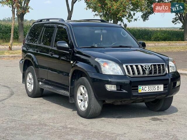 Чорний Тойота Ленд Крузер Прадо, об'ємом двигуна 4 л та пробігом 280 тис. км за 15000 $, фото 1 на Automoto.ua