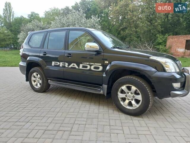 Черный Тойота Ленд Крузер Прадо, объемом двигателя 2.7 л и пробегом 128 тыс. км за 15000 $, фото 4 на Automoto.ua