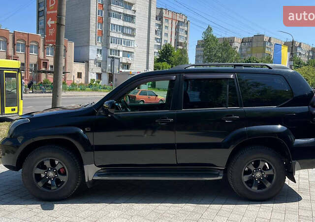 Черный Тойота Ленд Крузер Прадо, объемом двигателя 4 л и пробегом 285 тыс. км за 15000 $, фото 3 на Automoto.ua