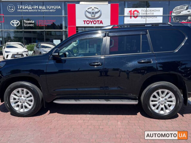Чорний Тойота Ленд Крузер Прадо, об'ємом двигуна 3 л та пробігом 151 тис. км за 33700 $, фото 2 на Automoto.ua