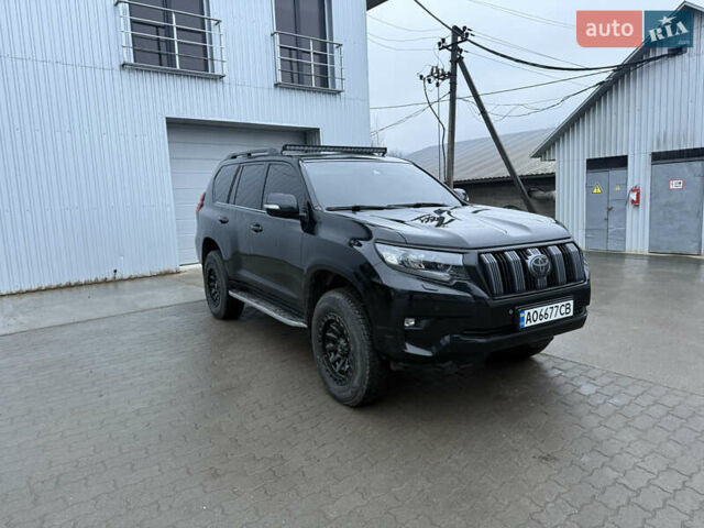 Черный Тойота Ленд Крузер Прадо, объемом двигателя 2.76 л и пробегом 210 тыс. км за 37000 $, фото 1 на Automoto.ua