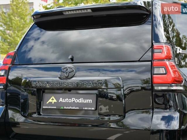 Черный Тойота Ленд Крузер Прадо, объемом двигателя 2.8 л и пробегом 190 тыс. км за 33900 $, фото 13 на Automoto.ua