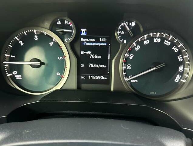 Чорний Тойота Ленд Крузер Прадо, об'ємом двигуна 2.76 л та пробігом 118 тис. км за 45800 $, фото 15 на Automoto.ua