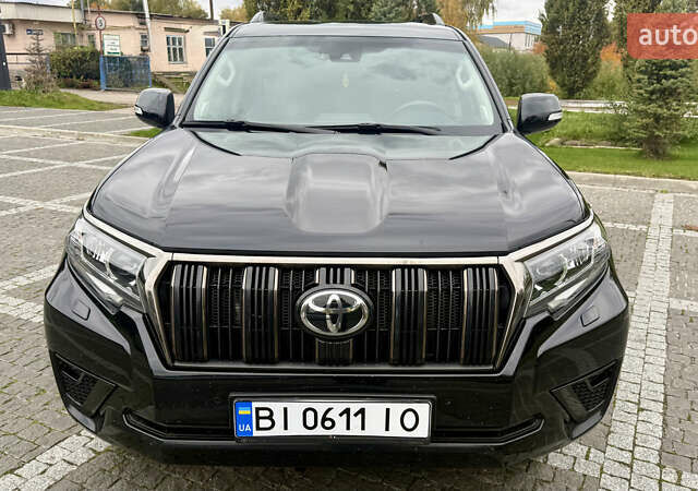 Тойота Ленд Крузер Прадо 2020 в Пирятине на Automoto.ua Черный Тойота Ленд Крузер Прадо, объемом двигателя 2.76 л и пробегом 200 тыс. км за 42000 $, фото 8 на Automoto.ua