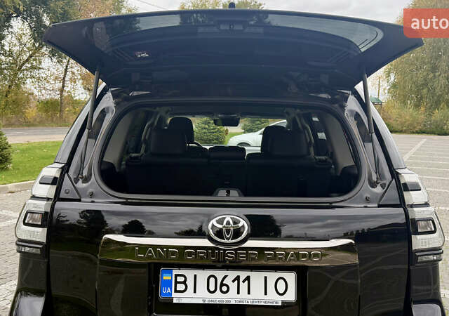 Тойота Ленд Крузер Прадо 2020 в Пирятине на Automoto.ua Черный Тойота Ленд Крузер Прадо, объемом двигателя 2.76 л и пробегом 200 тыс. км за 42000 $, фото 11 на Automoto.ua