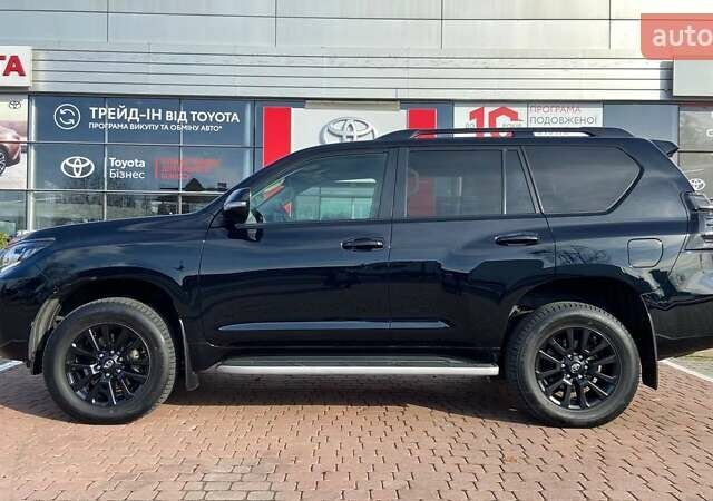 Черный Тойота Ленд Крузер Прадо, объемом двигателя 2.76 л и пробегом 222 тыс. км за 38700 $, фото 2 на Automoto.ua