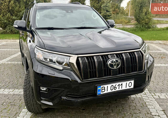 Тойота Ленд Крузер Прадо 2020 в Пирятине на Automoto.ua Черный Тойота Ленд Крузер Прадо, объемом двигателя 2.76 л и пробегом 200 тыс. км за 42000 $, фото 9 на Automoto.ua