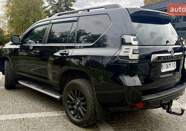 Тойота Ленд Крузер Прадо 2020 в Пирятине на Automoto.ua Черный Тойота Ленд Крузер Прадо, объемом двигателя 2.76 л и пробегом 200 тыс. км за 42000 $, фото 5 на Automoto.ua