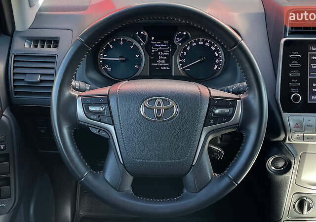 Чорний Тойота Ленд Крузер Прадо, об'ємом двигуна 2.76 л та пробігом 59 тис. км за 49000 $, фото 12 на Automoto.ua