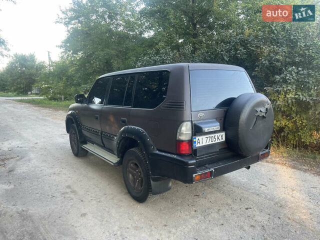Коричневый Тойота Ленд Крузер Прадо, объемом двигателя 3 л и пробегом 300 тыс. км за 6500 $, фото 4 на Automoto.ua