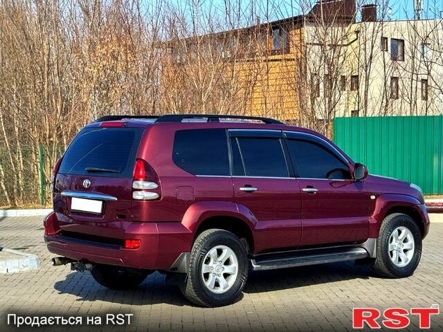Красный Тойота Ленд Крузер Прадо, объемом двигателя 40 л и пробегом 142 тыс. км за 19900 $, фото 3 на Automoto.ua