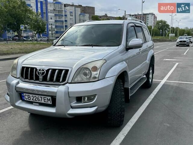 Серый Тойота Ленд Крузер Прадо, объемом двигателя 3.96 л и пробегом 450 тыс. км за 11700 $, фото 7 на Automoto.ua