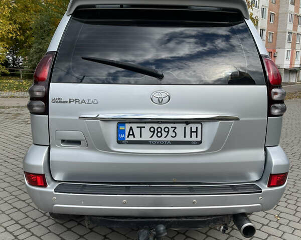 Сірий Тойота Ленд Крузер Прадо, об'ємом двигуна 4 л та пробігом 455 тис. км за 12950 $, фото 7 на Automoto.ua