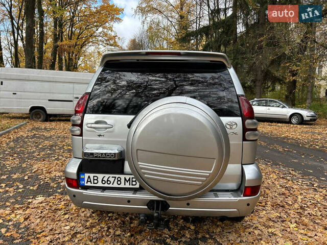Сірий Тойота Ленд Крузер Прадо, об'ємом двигуна 3.96 л та пробігом 260 тис. км за 11500 $, фото 5 на Automoto.ua