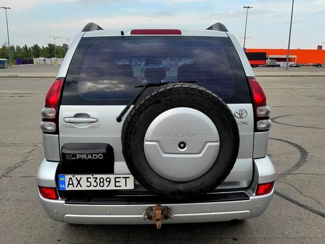 Серый Тойота Ленд Крузер Прадо, объемом двигателя 4 л и пробегом 275 тыс. км за 13000 $, фото 5 на Automoto.ua