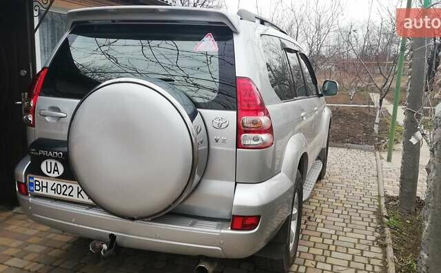 Серый Тойота Ленд Крузер Прадо, объемом двигателя 3.96 л и пробегом 280 тыс. км за 12800 $, фото 5 на Automoto.ua