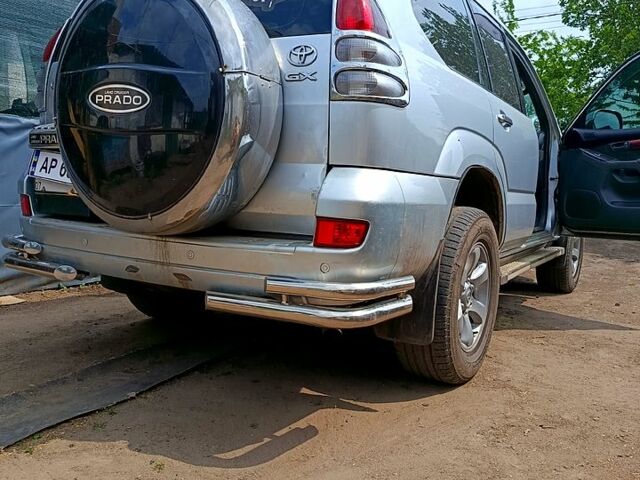 Серый Тойота Ленд Крузер Прадо, объемом двигателя 3 л и пробегом 320 тыс. км за 13000 $, фото 4 на Automoto.ua