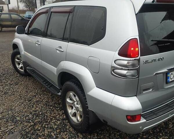 Серый Тойота Ленд Крузер Прадо, объемом двигателя 4 л и пробегом 235 тыс. км за 14000 $, фото 3 на Automoto.ua